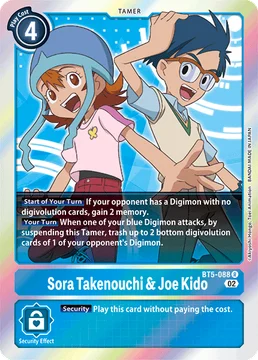 Sora Takenouchi & Joe Kido