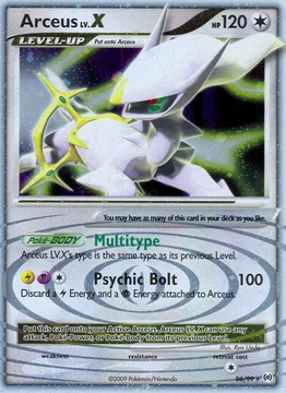 Arceus LV. X