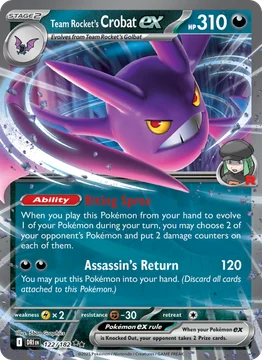 Team Rocket's Crobat ex