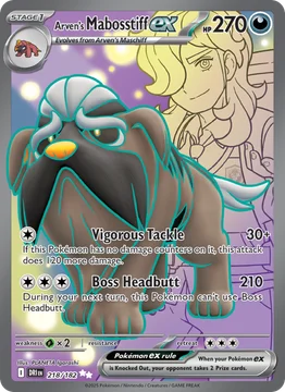 Arven's Mabosstiff ex