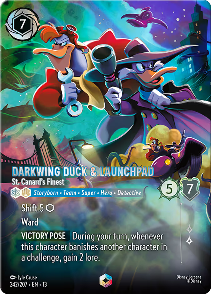 Darkwing Duck & Launchpad